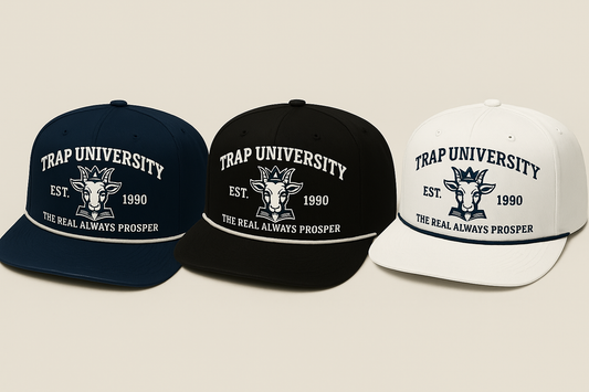 Trap University Clasdic Snap Back Cap